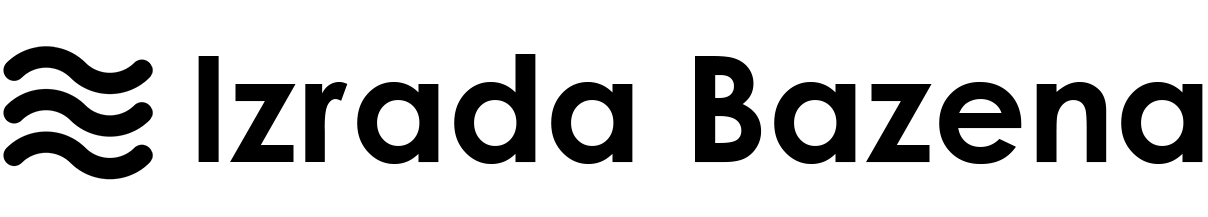 Logo izrada bazena.rs